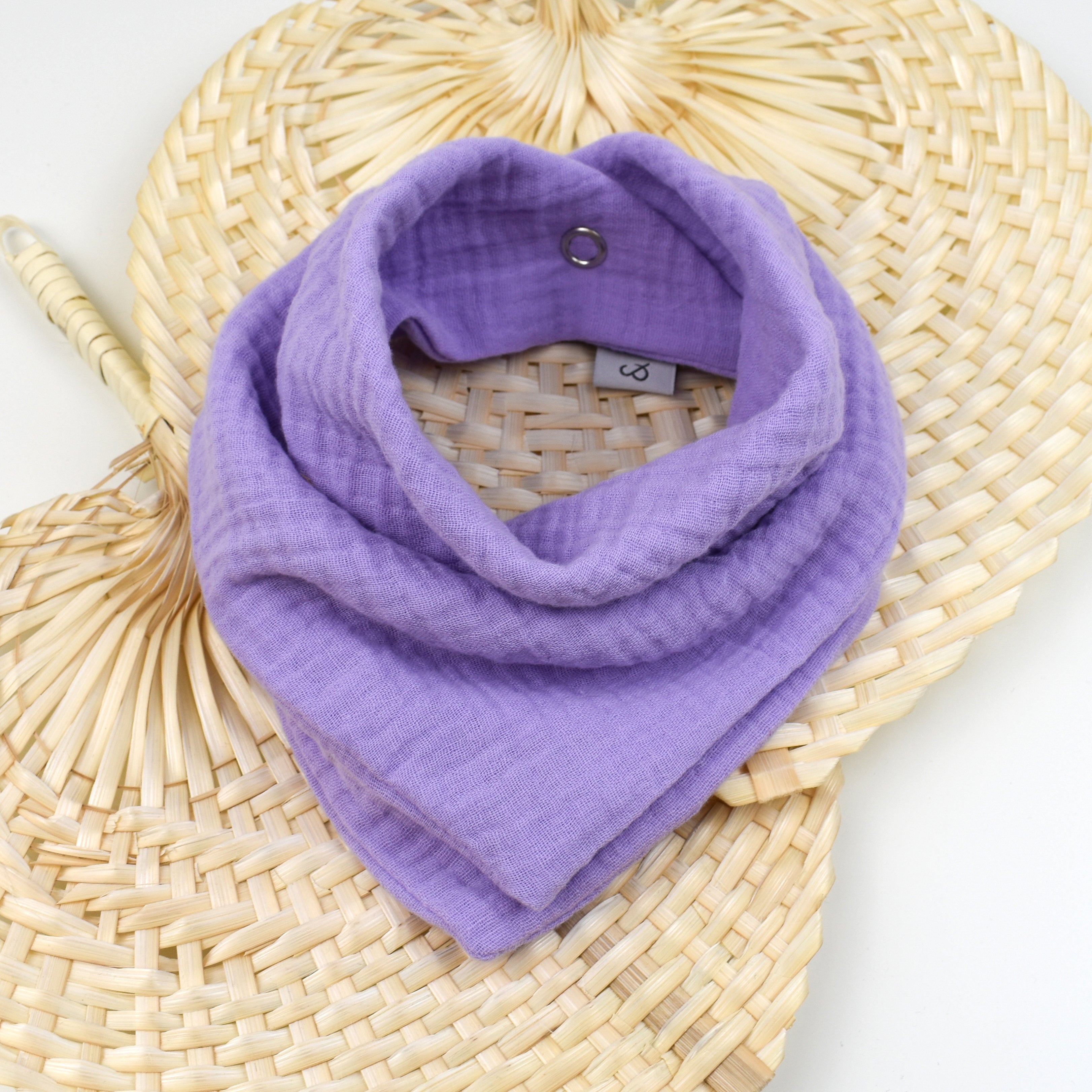 Musselin Halstuch Flieder