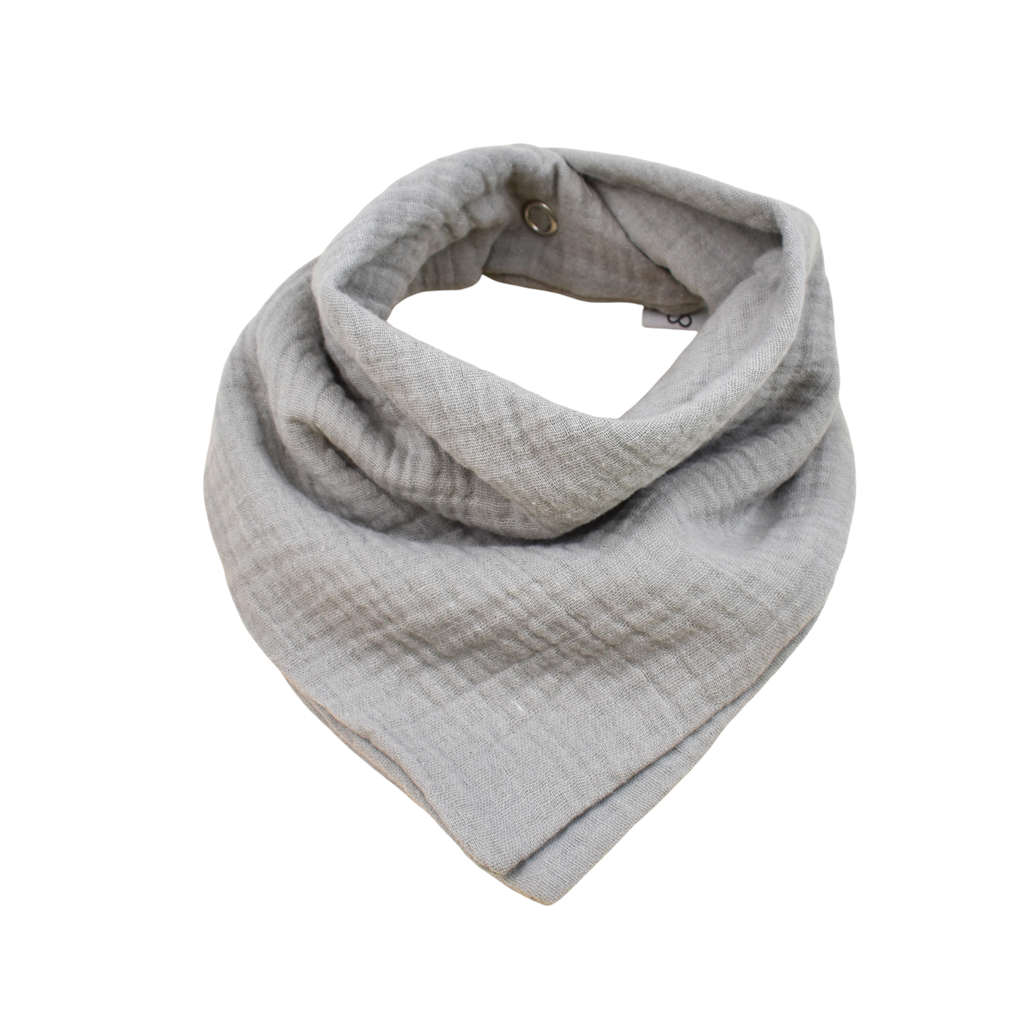 Musselin Halstuch Hellgrau